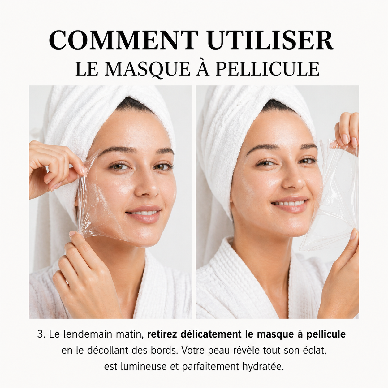 Masque de Nuit au Collagène - Éclat au Réveil!