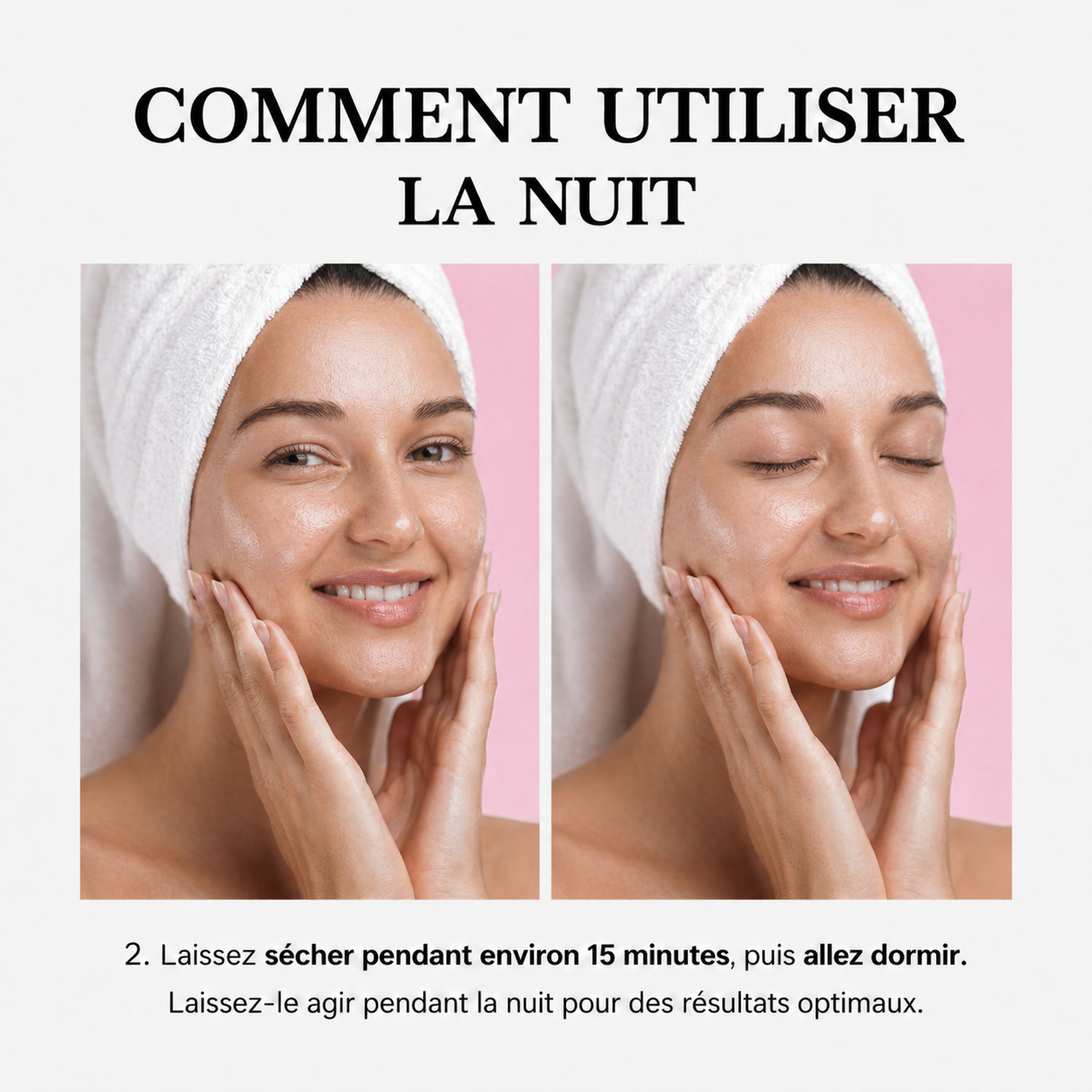 Masque de Nuit au Collagène - Éclat au Réveil!