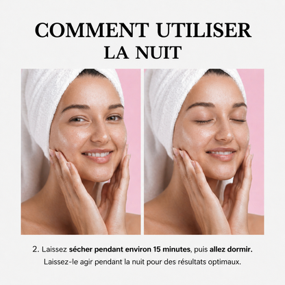 Masque de Nuit au Collagène - Éclat au Réveil!